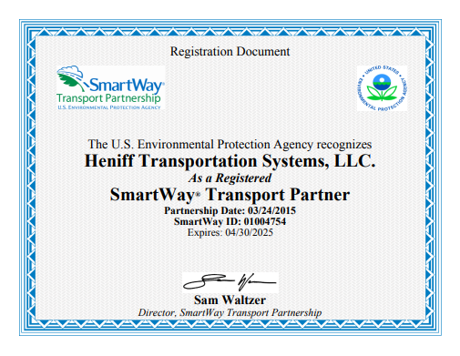 smartway cert